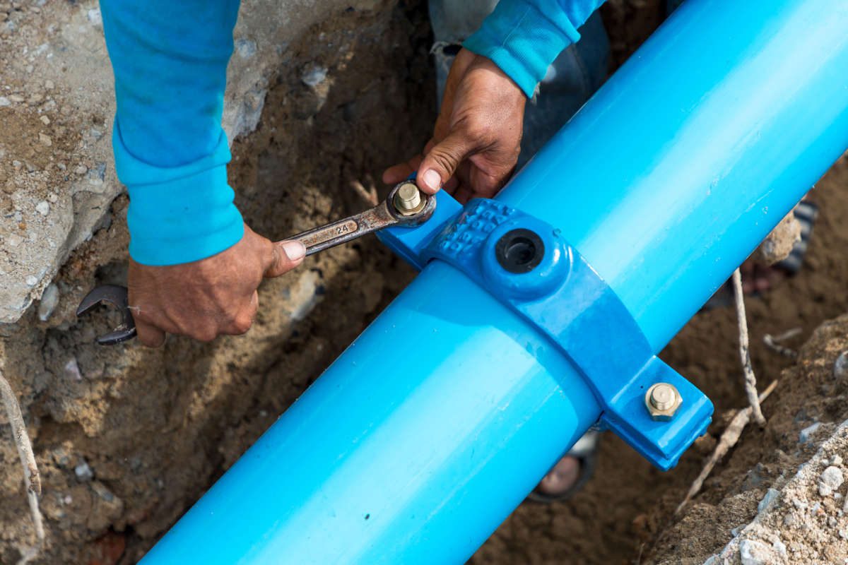 Sewer Line Replacement in Gaithersburg, MD & DC. James A. Wheat & Sons